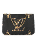 Monogram Giant Jungle Pochette Double Zip Black