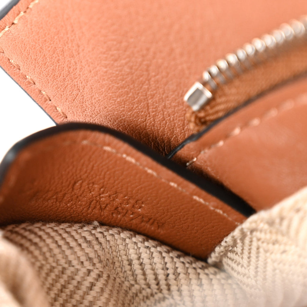 Calfskin Mini Puzzle Edge Bag Tan