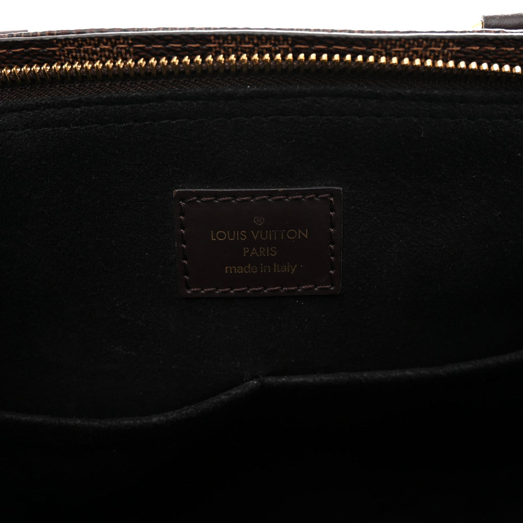 Cuir Taurillon Damier Ebene Normandy Black