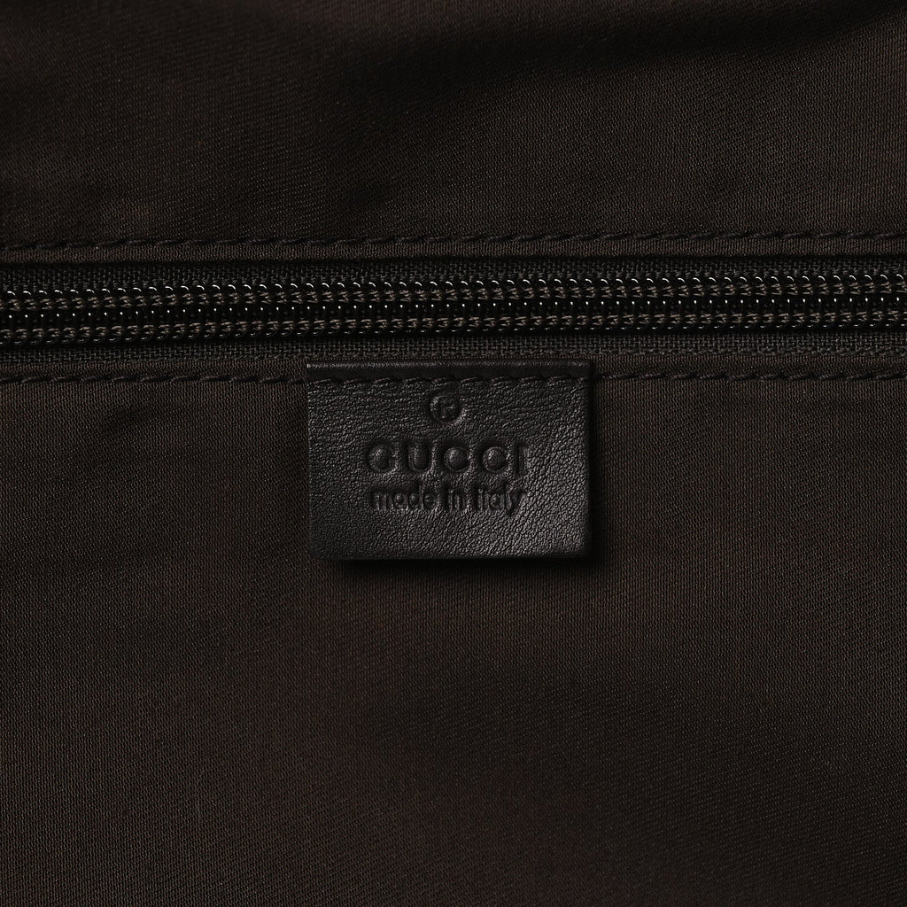 GG Plus Monogram Small Web Trolley Brown