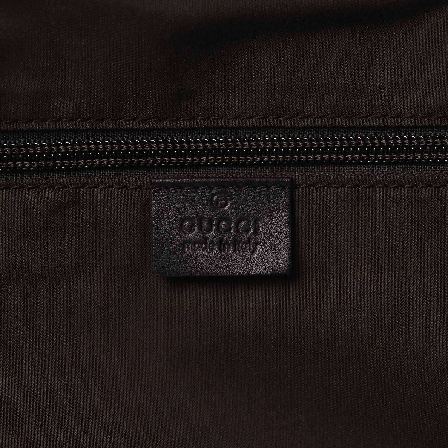GG Plus Monogram Small Web Trolley Brown