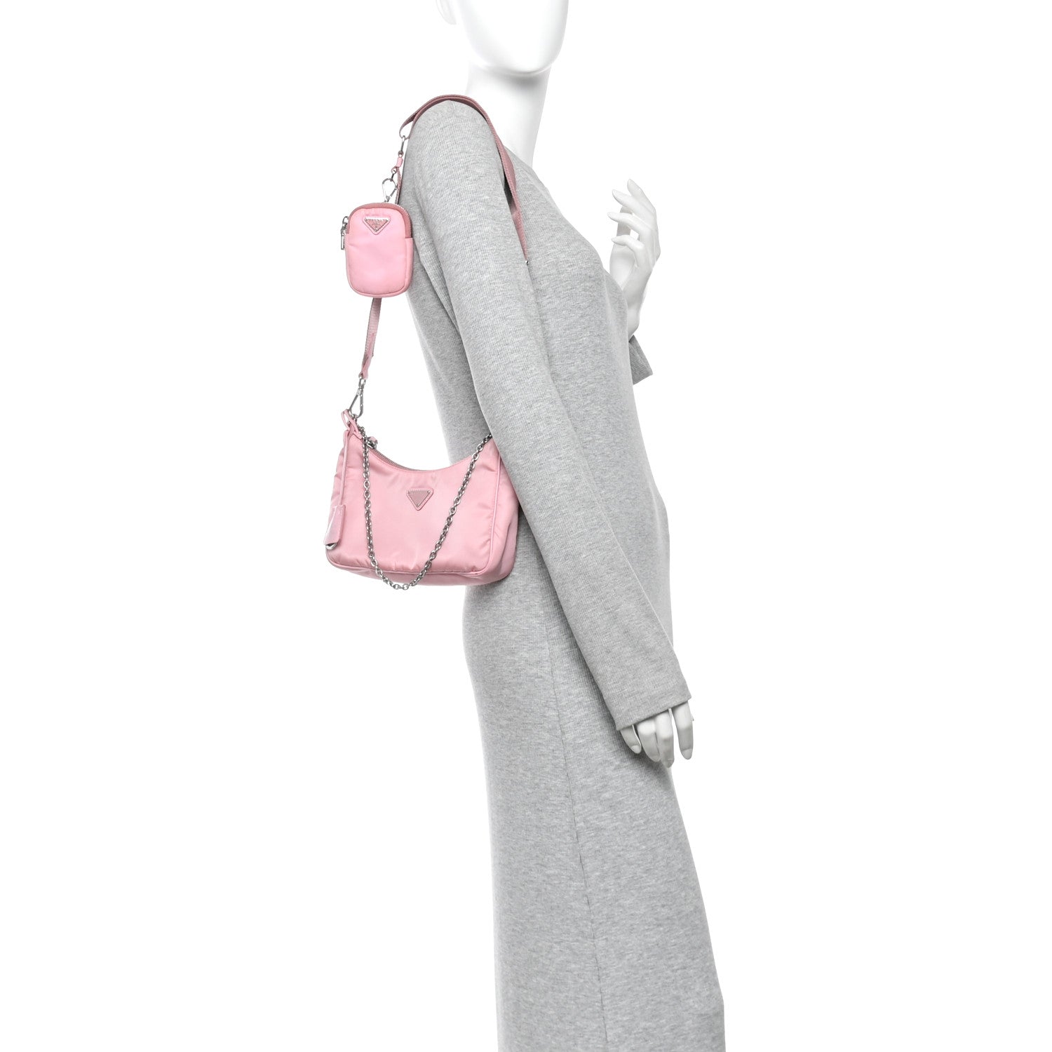 Nylon Re-Edition 2005 Shoulder Bag Rosa