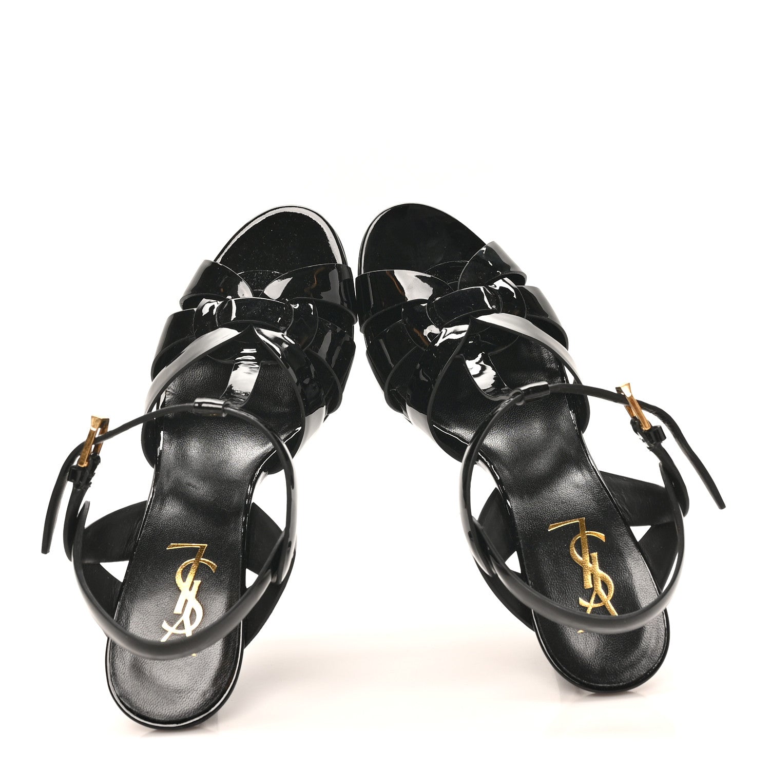 Patent Tribute 75 Platform Sandals 37 Black