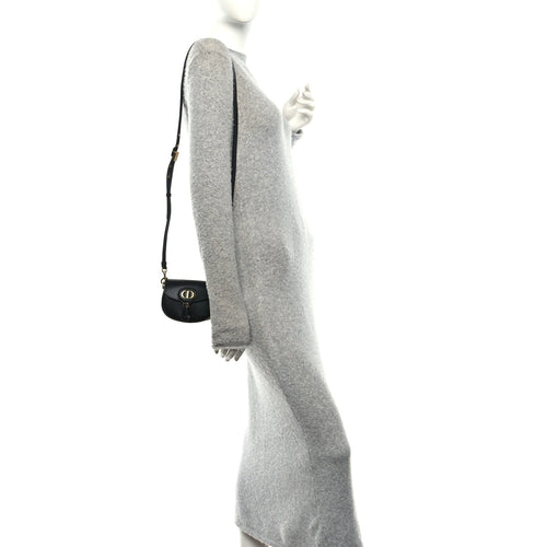 Box Calfskin Micro Bobby Bag Black