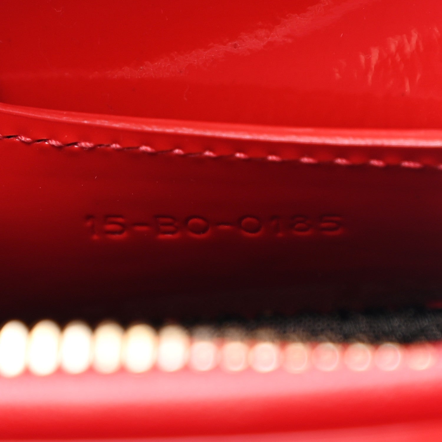 Patent Cannage Medium Lady Dior Red