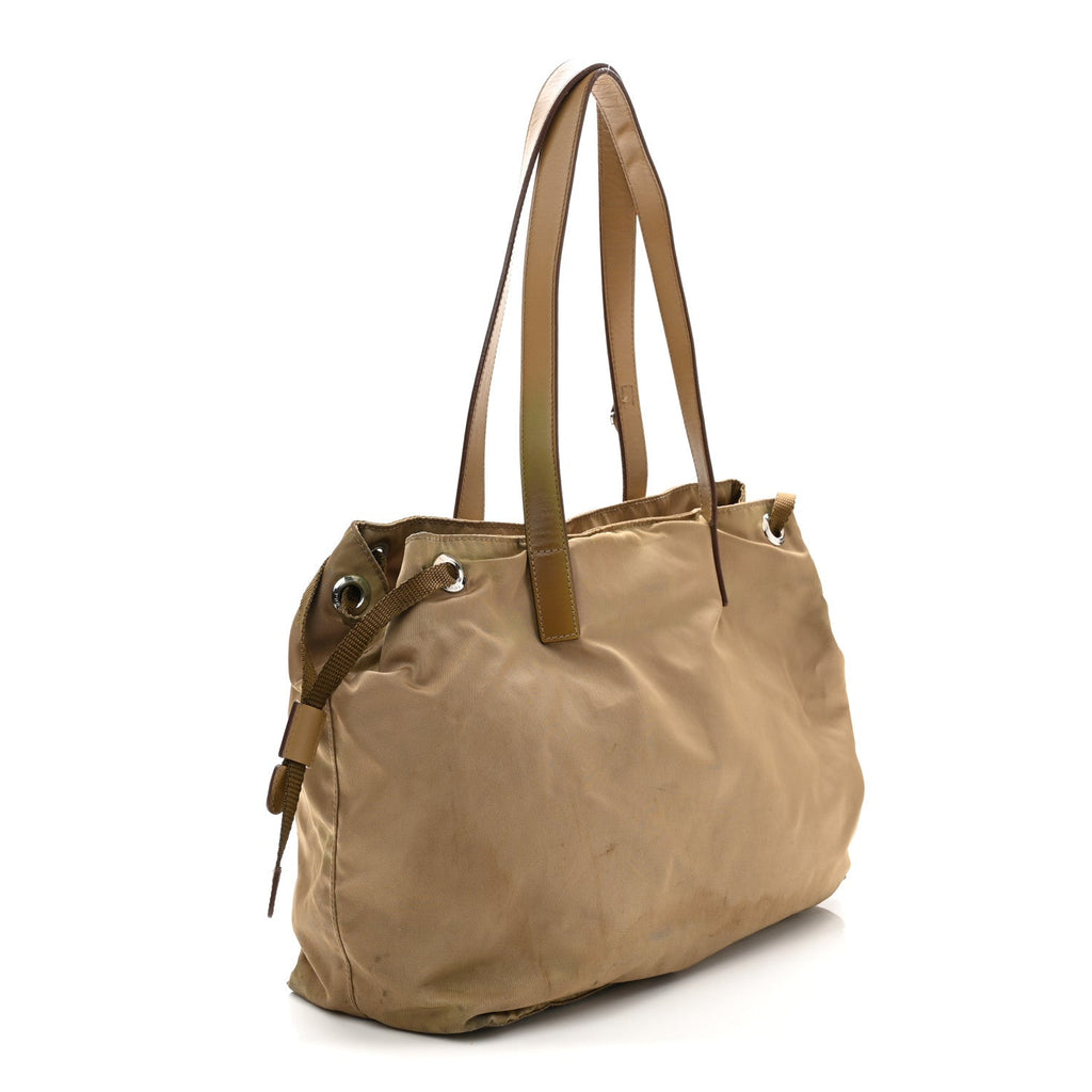 Nylon Vela Shopping Tote Sesamo