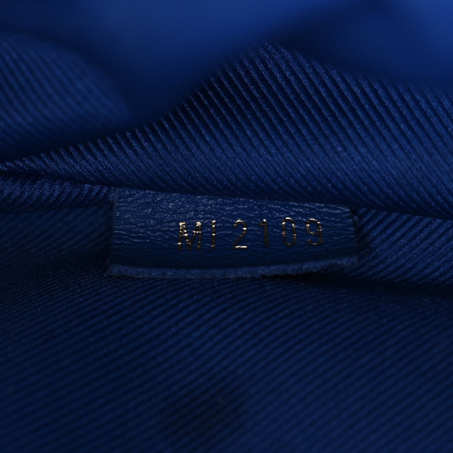 Calfskin New Wave Bumbag Blue Neon