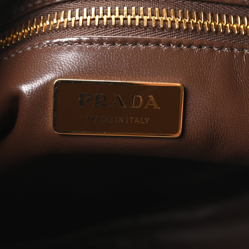 Scamosciato Suede Large Aimee Shoulder Bag Cacao