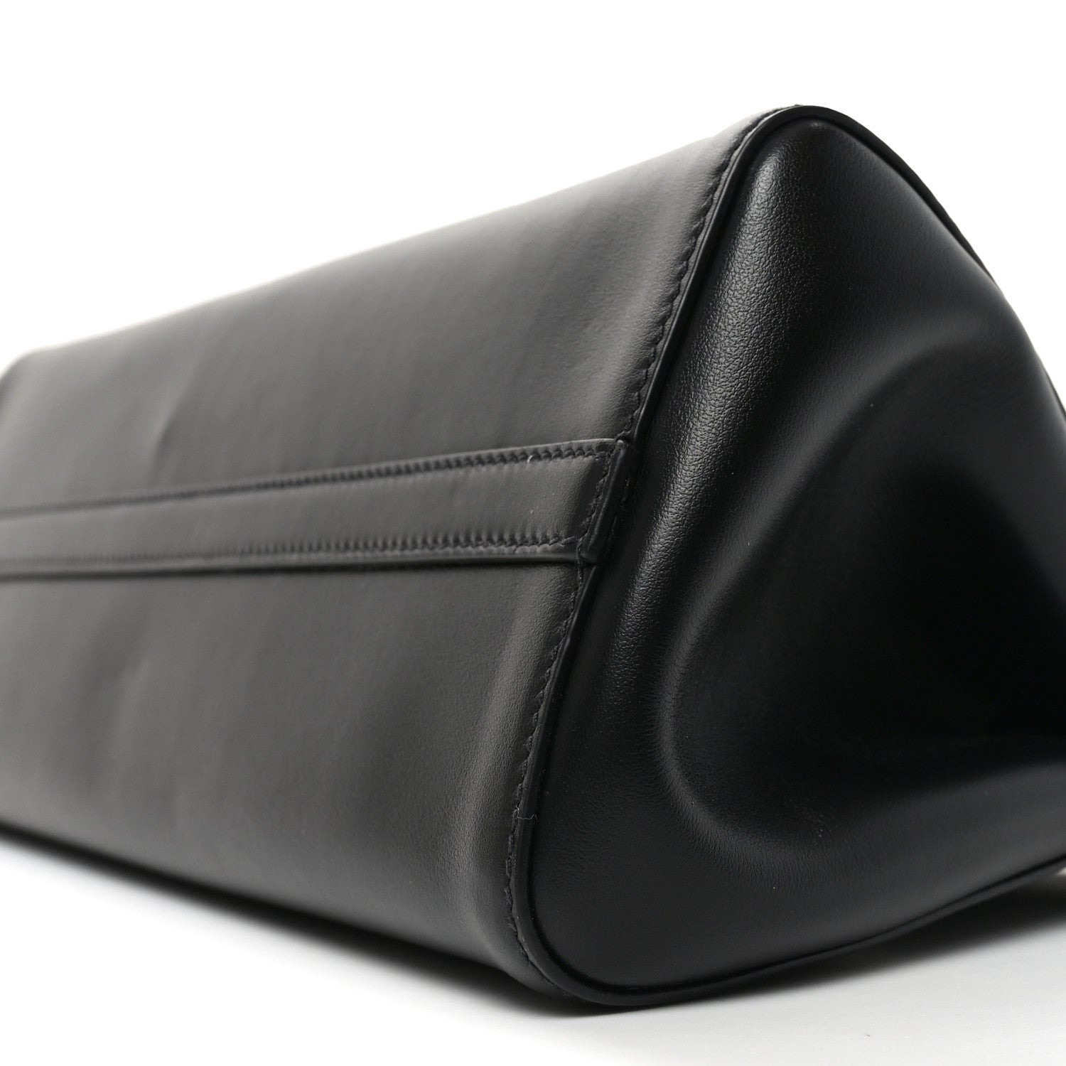 Calfskin Medium Enchaine Bag Black