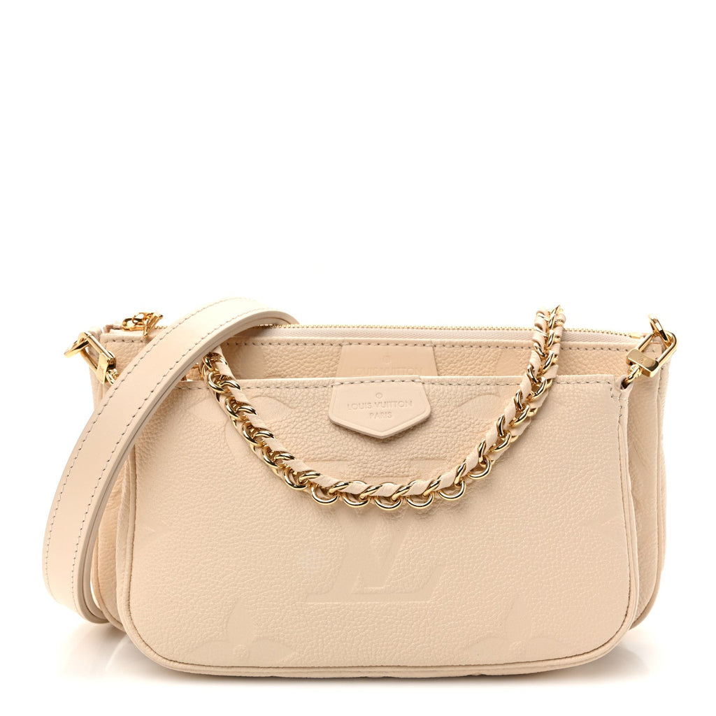 Empreinte Monogram Giant Multi Pochette Accessories Cream