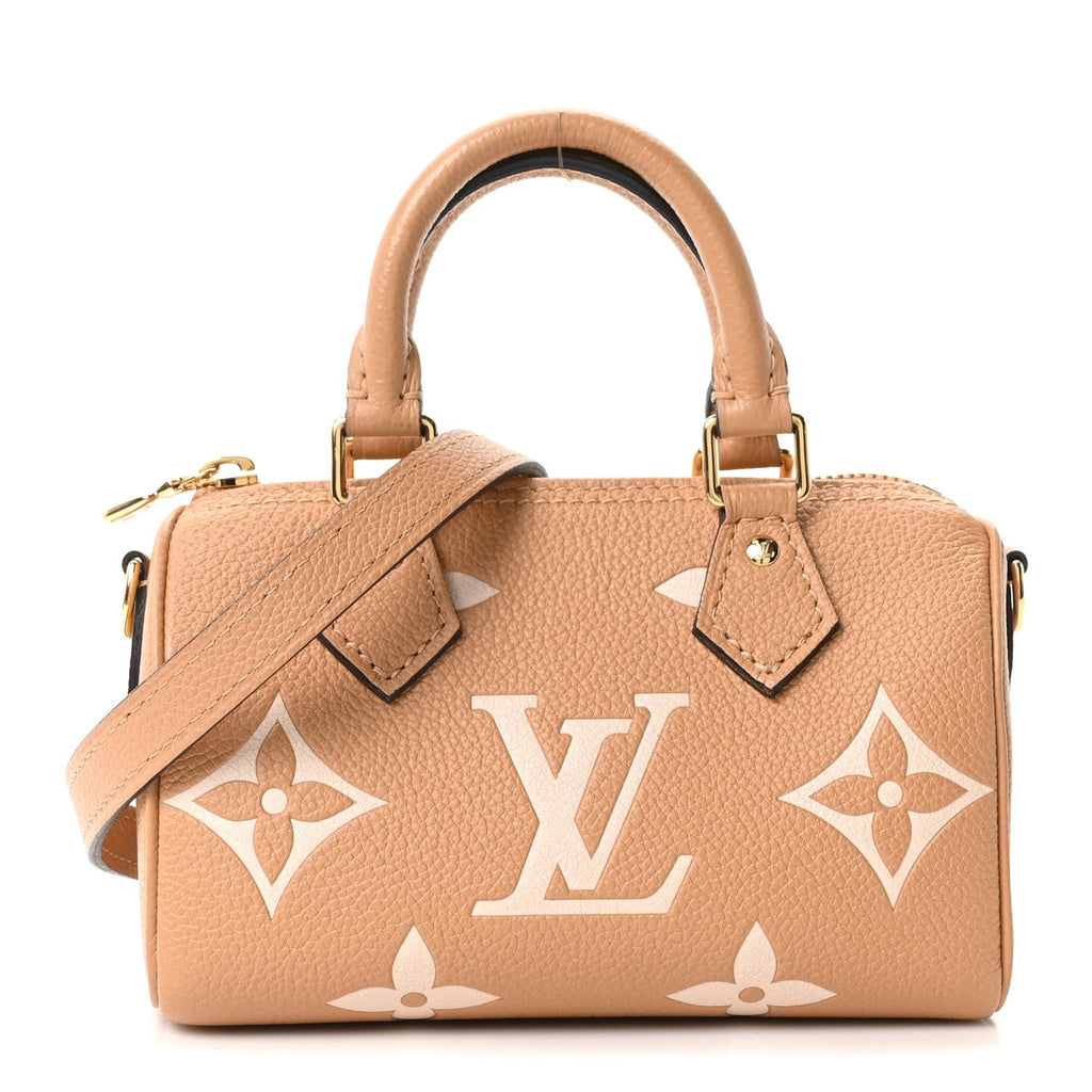 Empreinte Monogram Giant Nano Speedy Arizona Creme