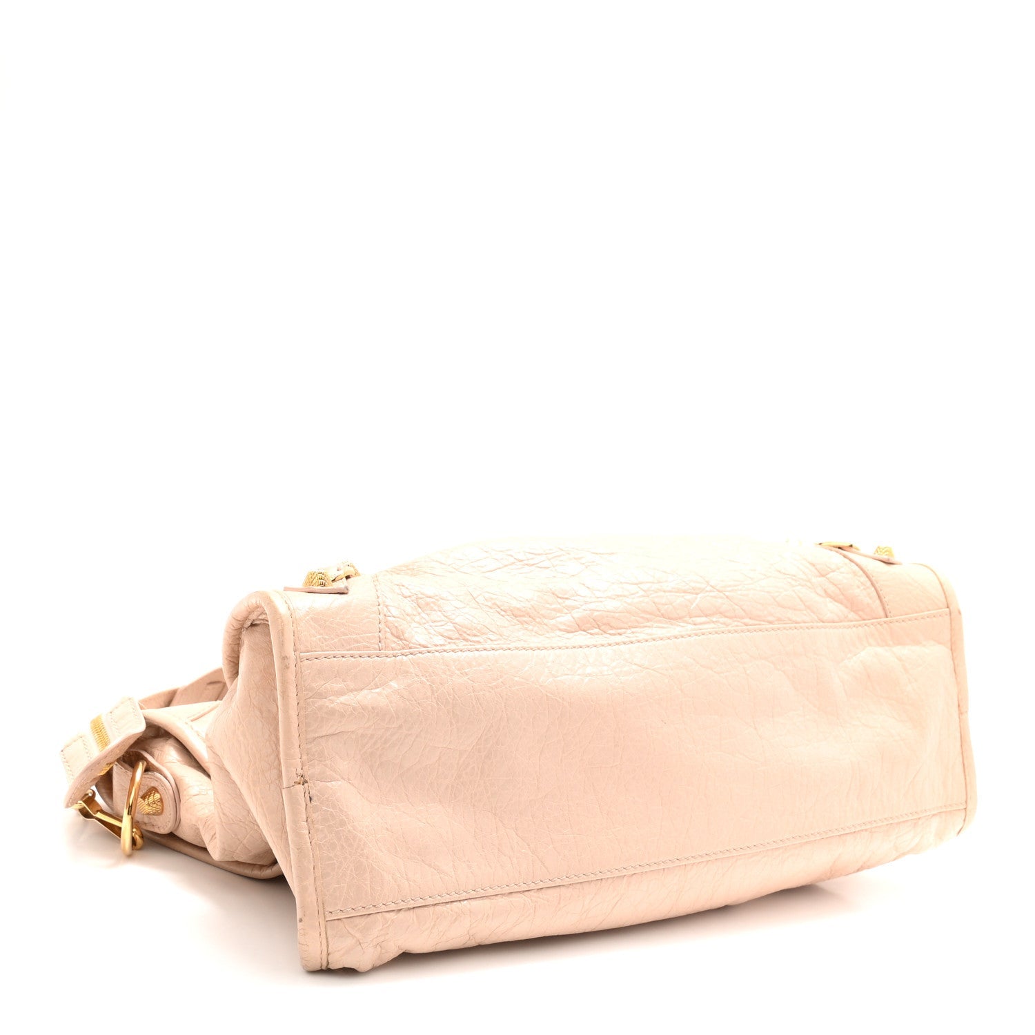 Agneau Giant 12 Gold Hardware City Rose Aubepine Rose Light
