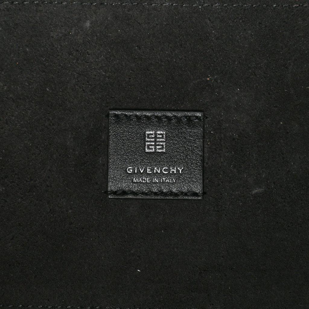 Calfskin Voyou Medium North South Tote Black