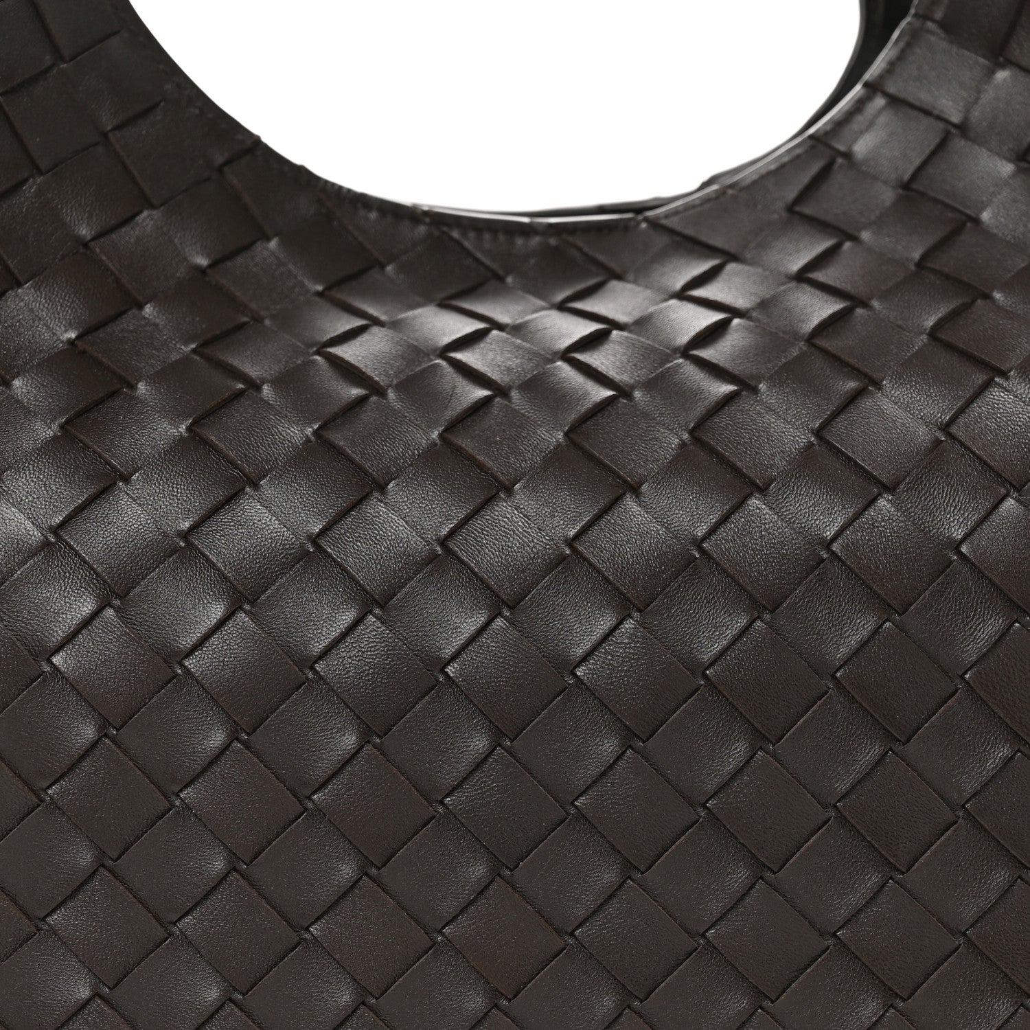 Nappa Intrecciato Medium Campana Shoulder Bag Fondant