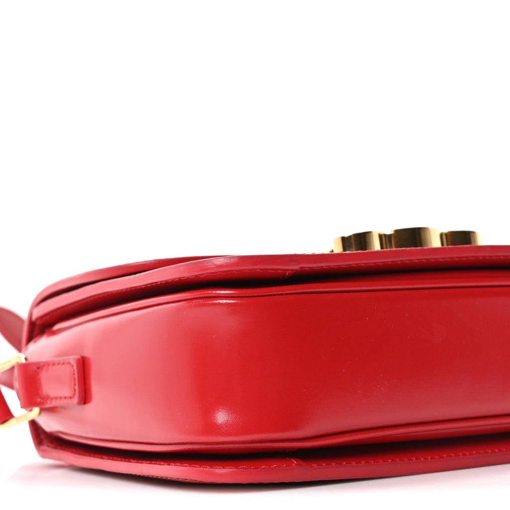 Shiny Calfskin Teen Triomphe Red