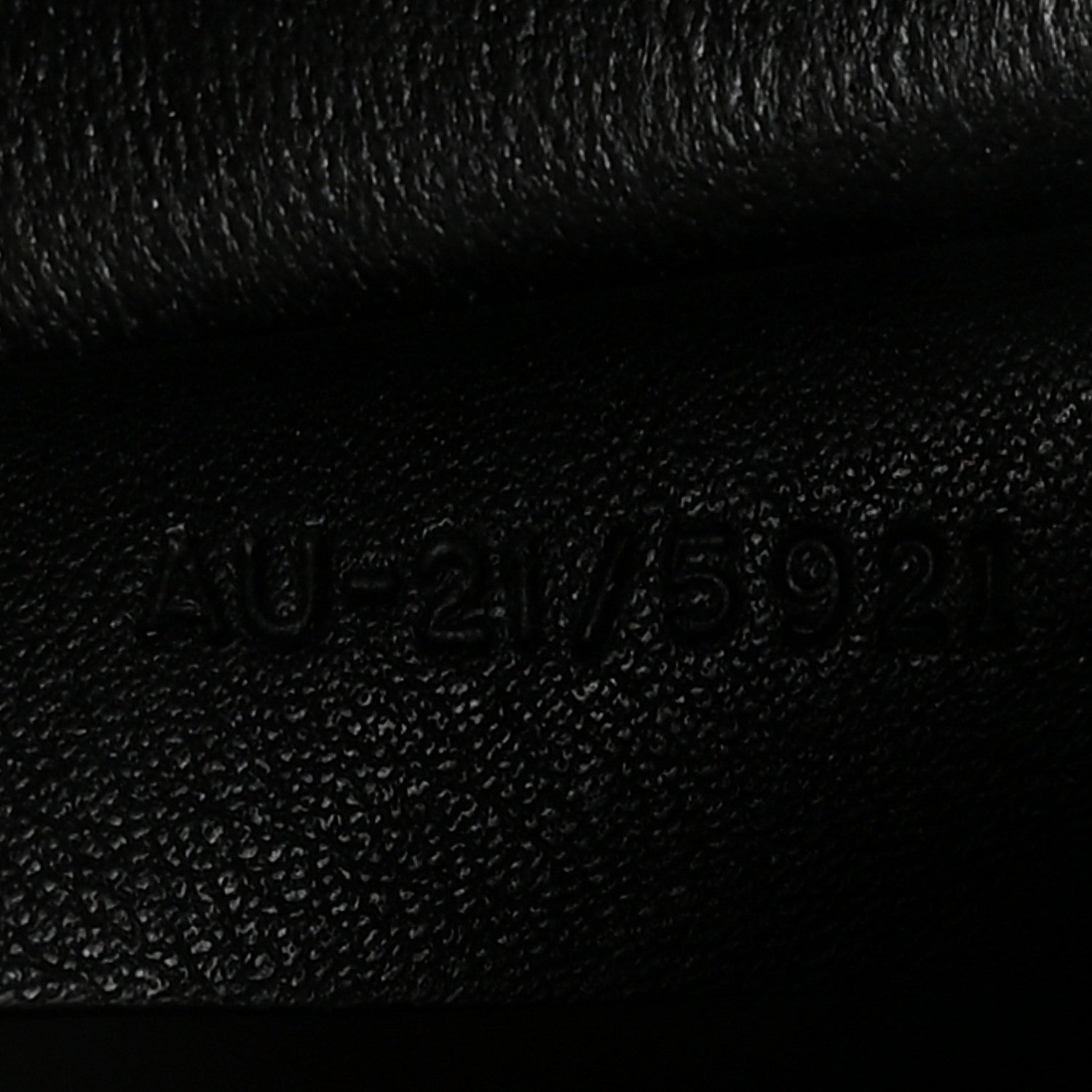 Calfskin Medium Hug Bag Black
