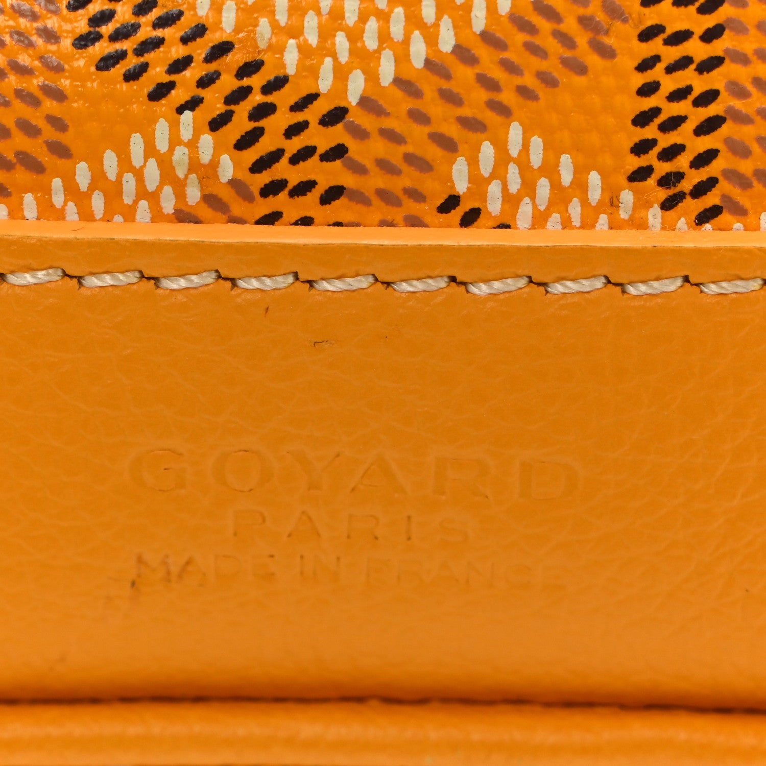 Goyardine Petit Flot Bucket Bag PM Yellow