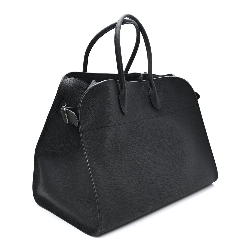 Grained Calfskin Soft Margaux 17 Black