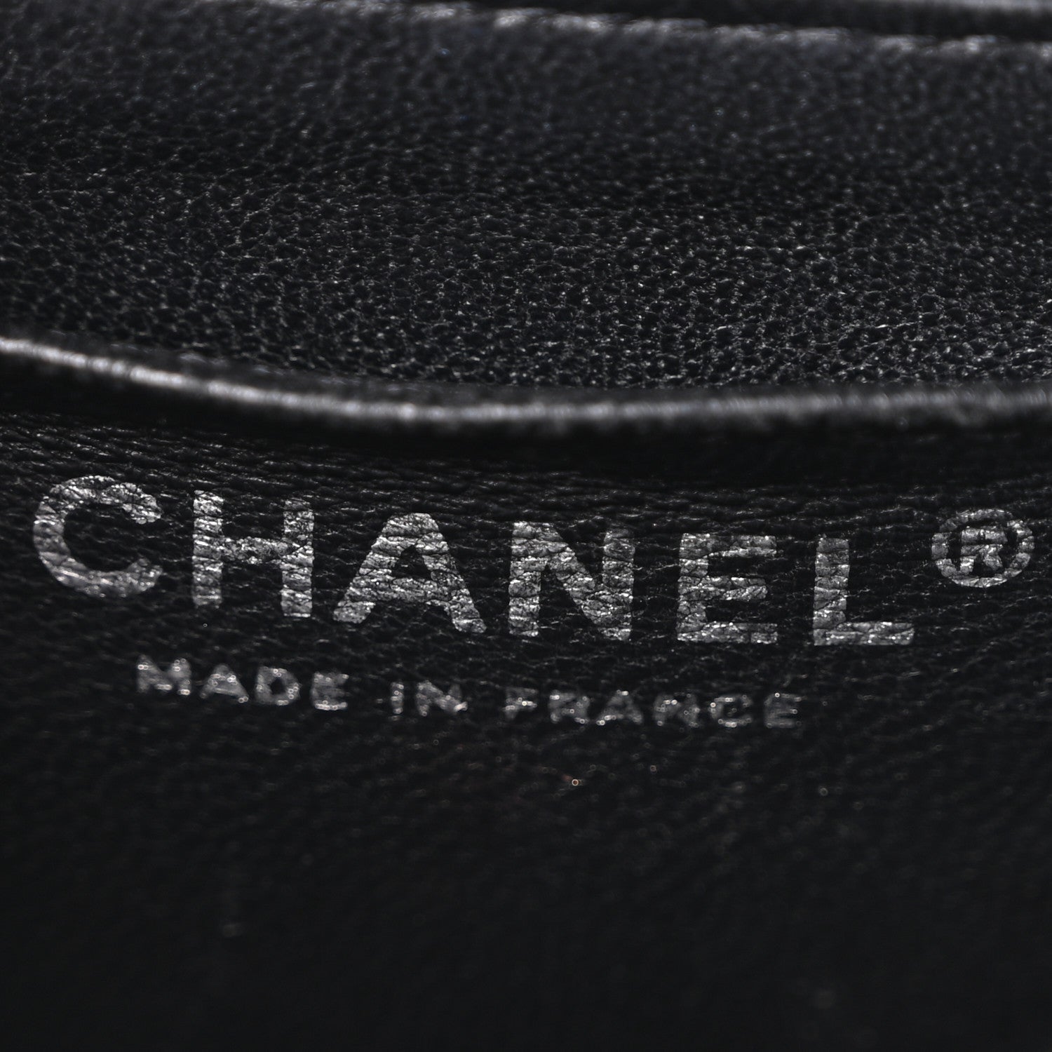 Caviar Quilted Mini Square Flap Black