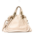 Calfskin Medium Paraty Husky White