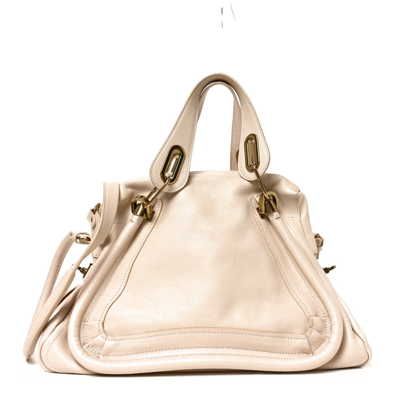 Calfskin Medium Paraty Husky White