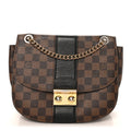 Damier Ebene Cuir Taurillon Wight Black