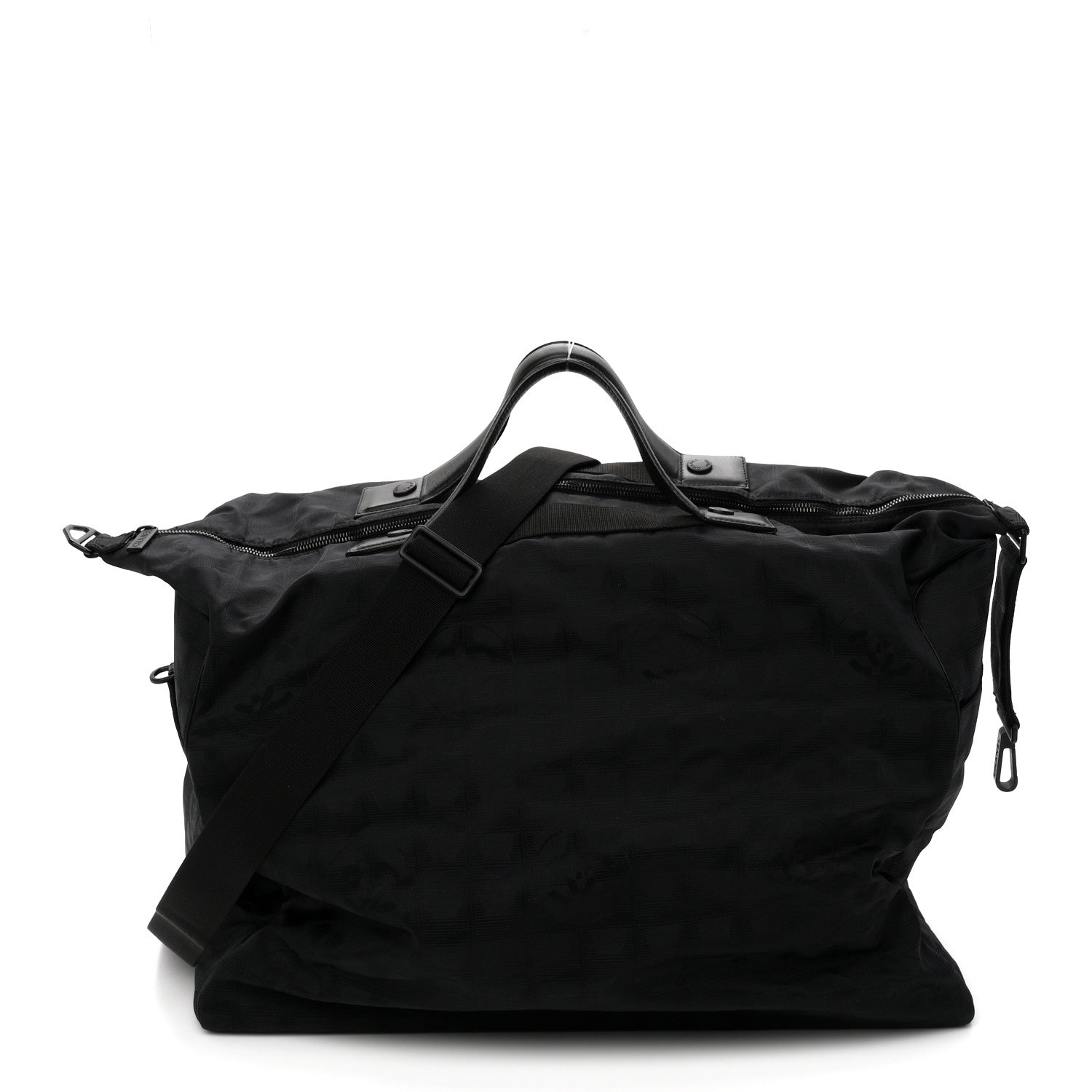 Nylon Travel Duffle Black