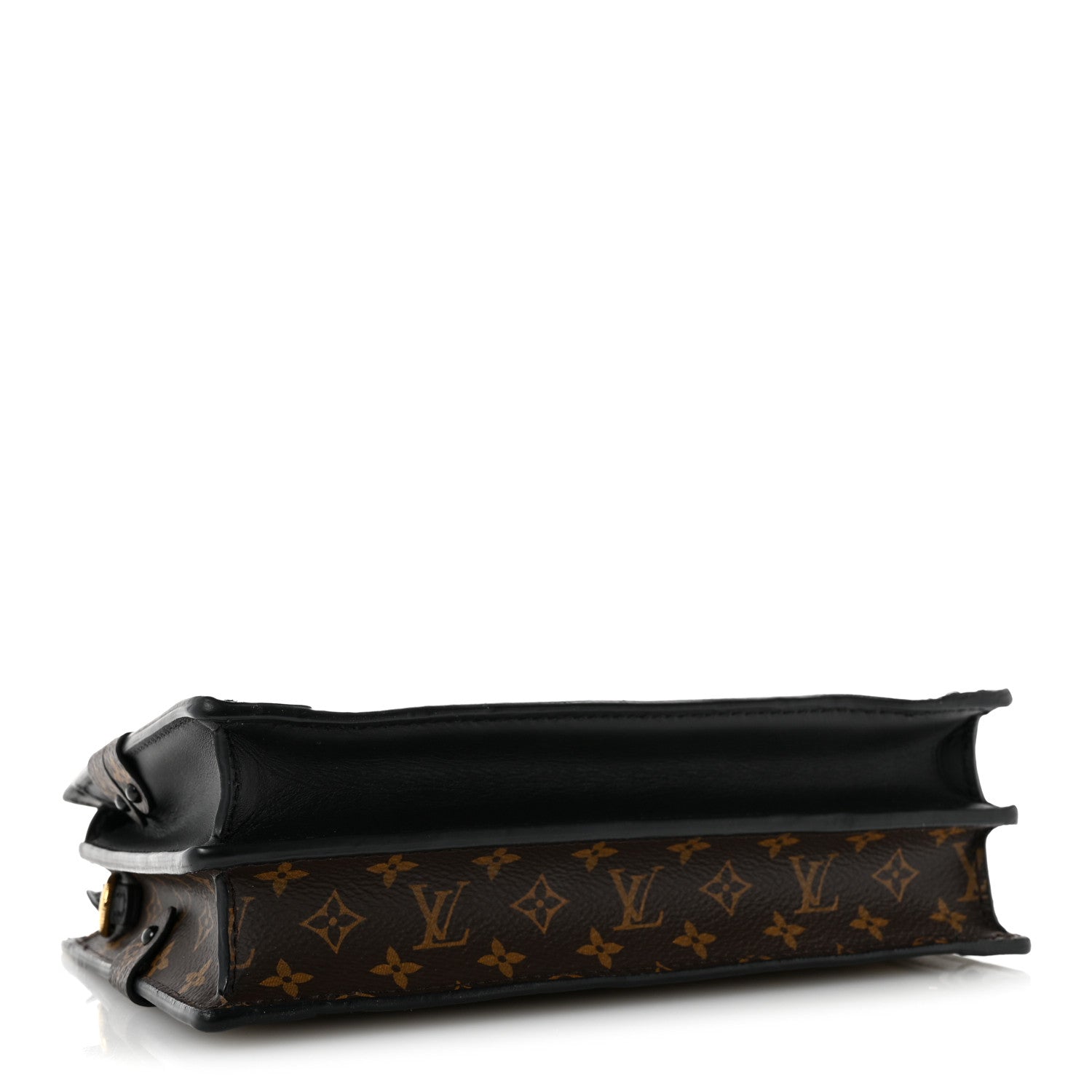 Reverse Monogram Trunk Clutch