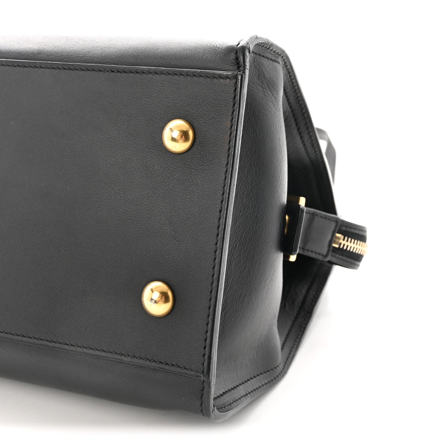 Calfskin Small Classic Y Cabas Black
