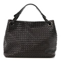Nappa Intrecciato Garda Bag Ebano