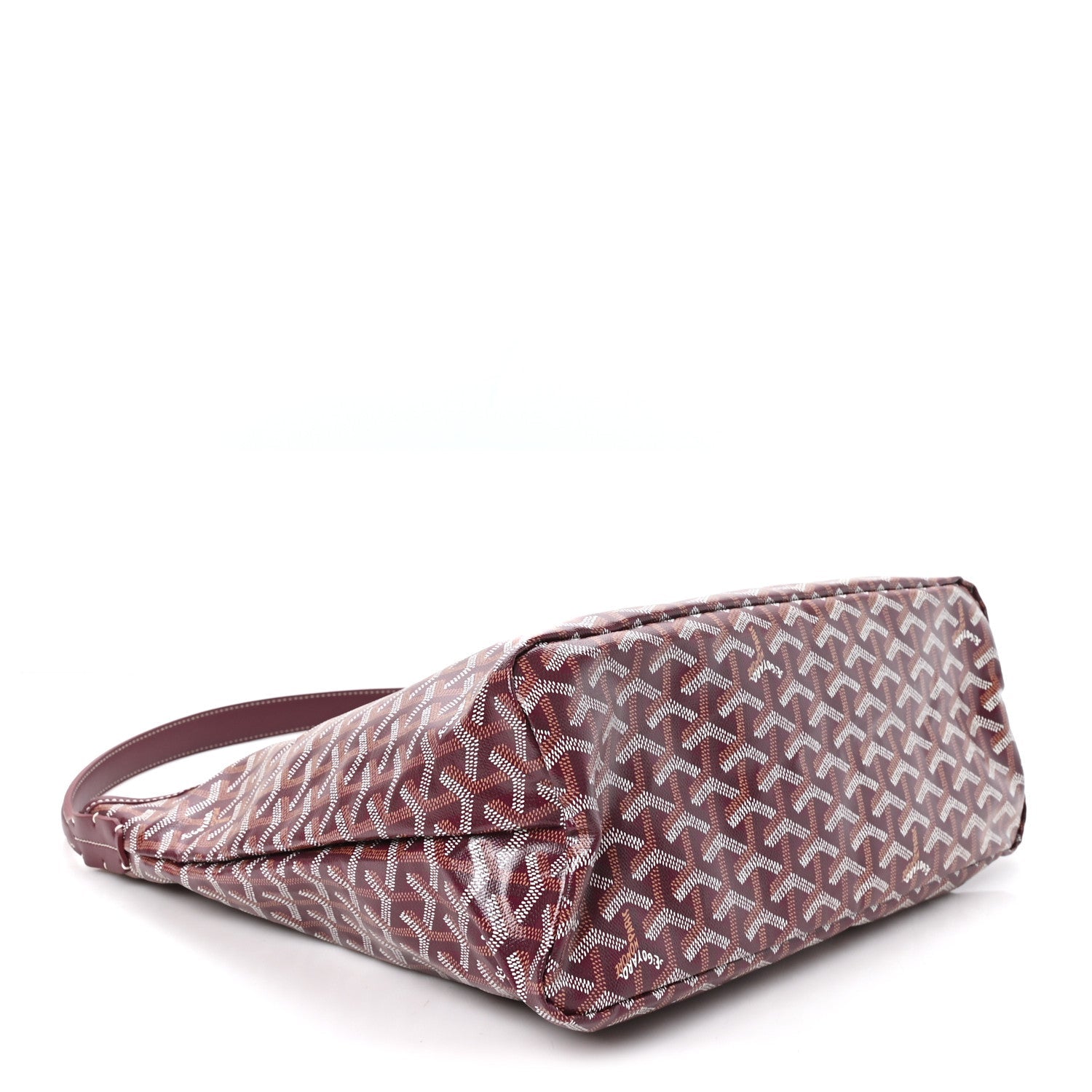 Goyardine Boheme Hobo Burgundy