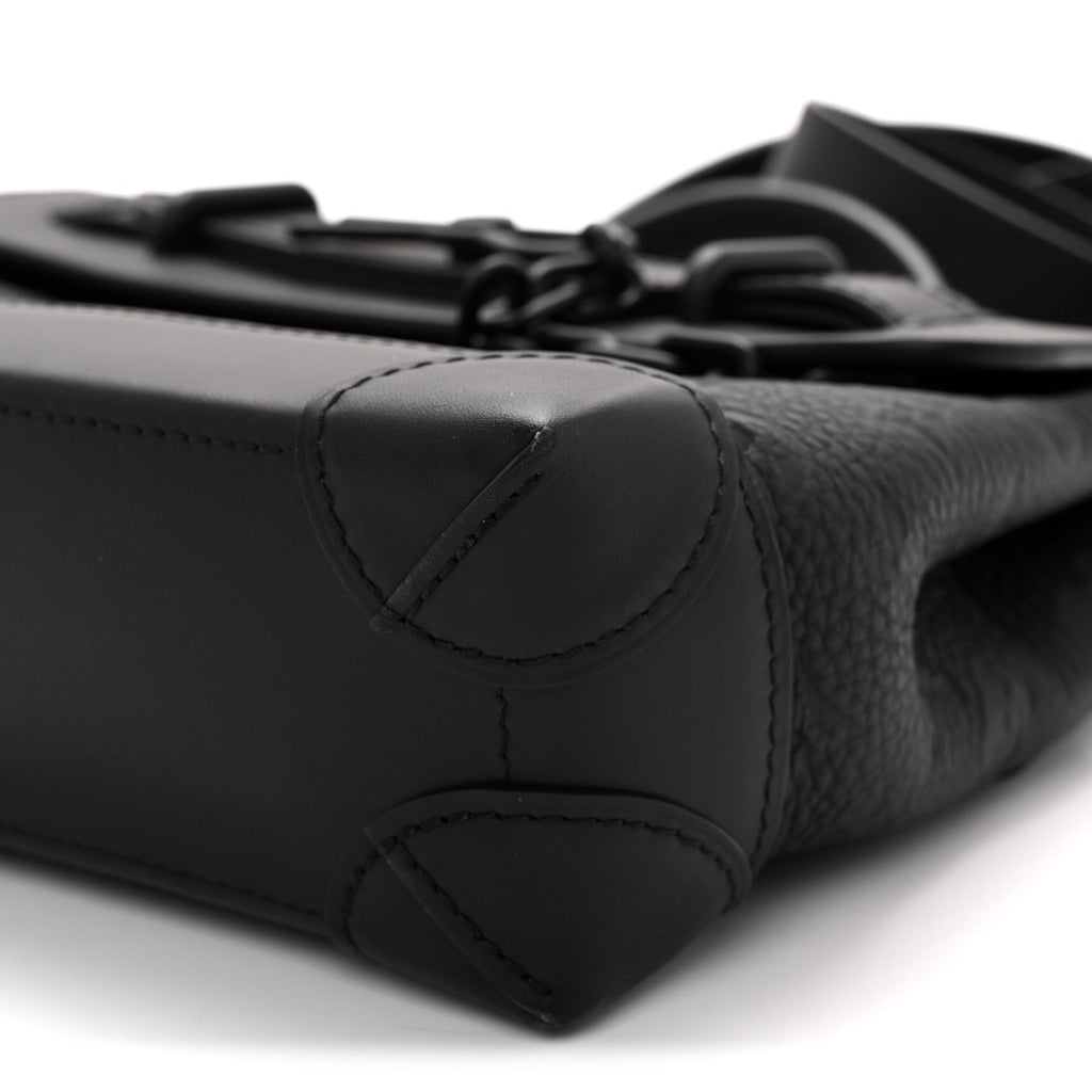 Taurillon Monogram Steamer PM NM Black