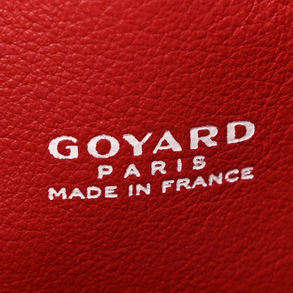 Goyardine Reversible Mini Anjou Red