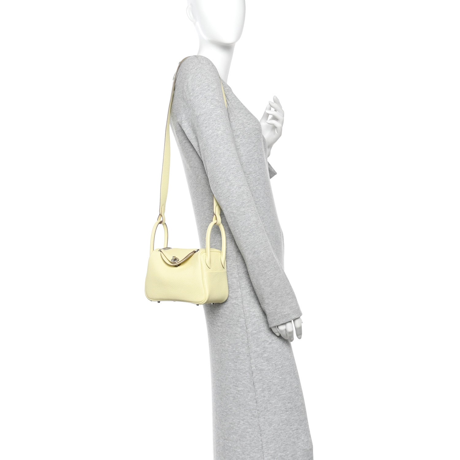Taurillon Clemence Mini Lindy 20 Jaune Milton