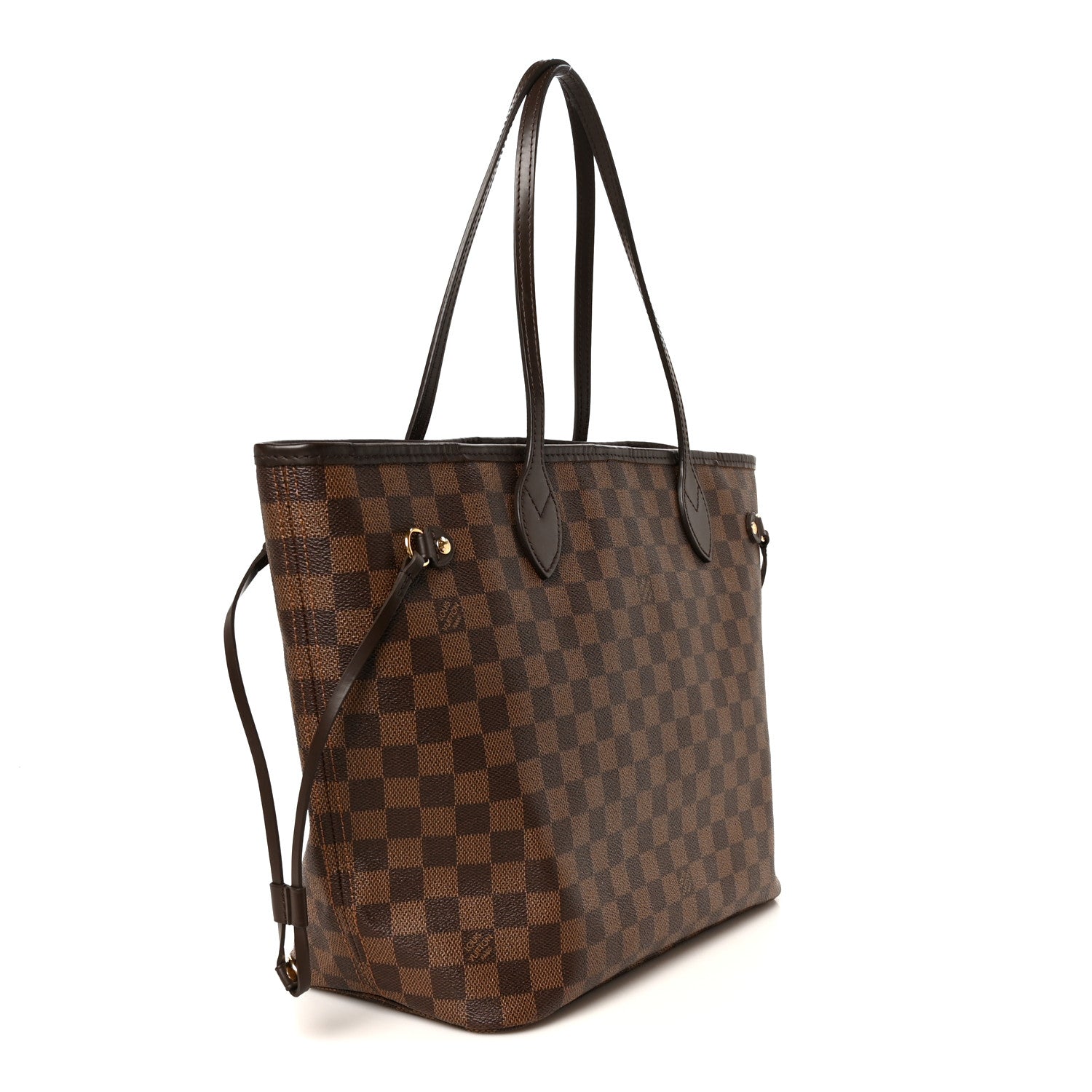 Damier Ebene Neo Neverfull MM Rose Ballerine