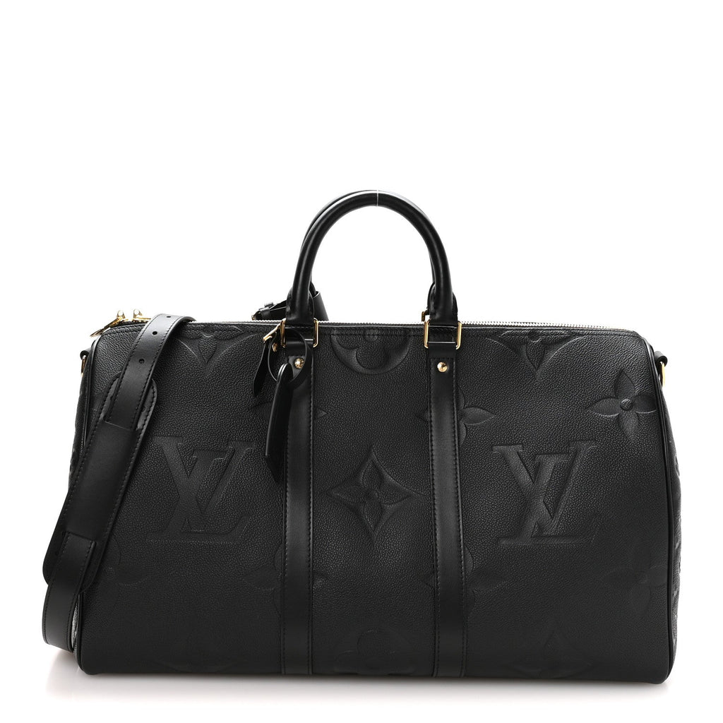 Empreinte Monogram Giant Keepall Bandouliere 45 Black
