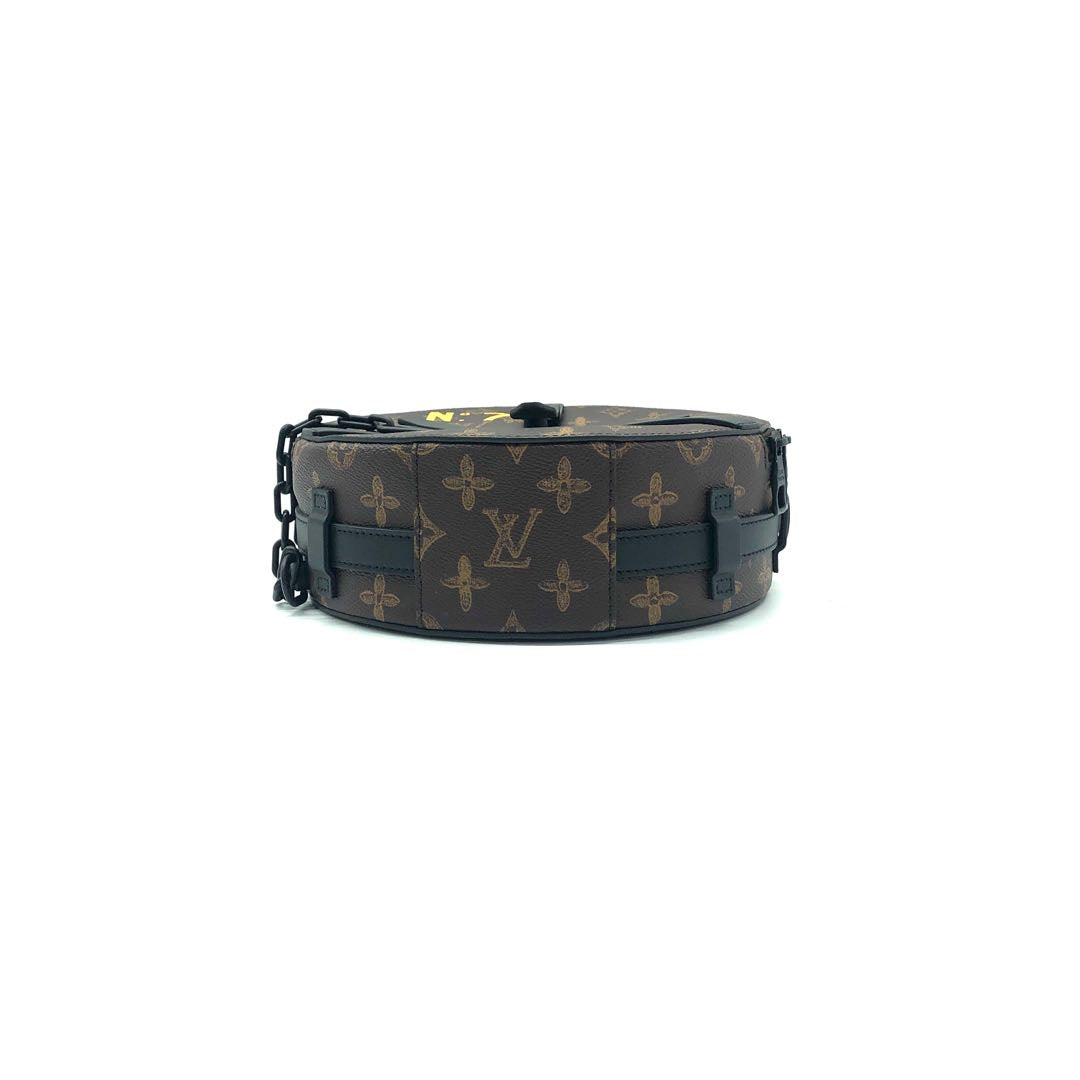 Louis Vuitton Wheel Box Monogram Coated Canvas 2way Shoulder Bag