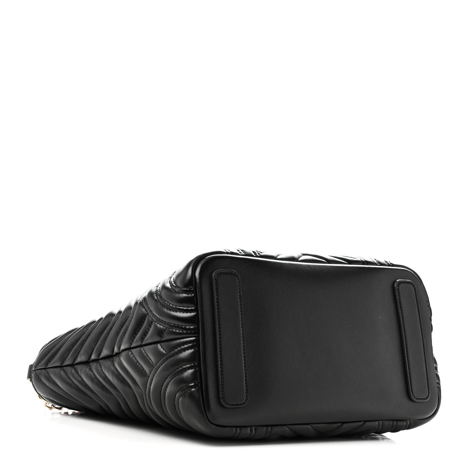 Lambskin Matelasse Medium GG Betty Tote Bag Black