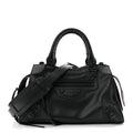 Grained Calfskin Neo Classic Black Hardware S City Black