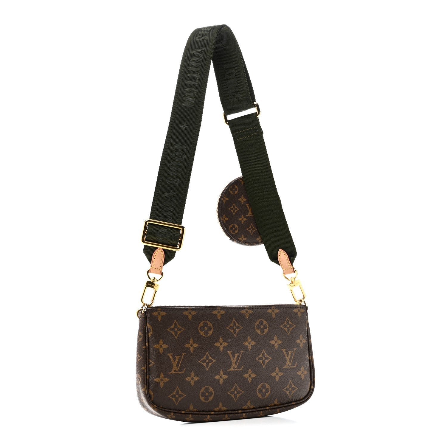 Monogram Multi Pochette Accessories Kaki