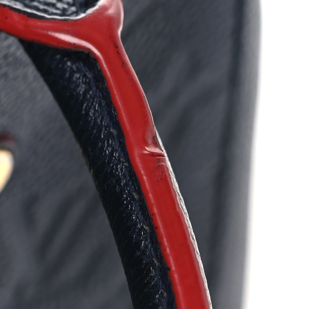 Empreinte Montaigne BB Marine Rouge