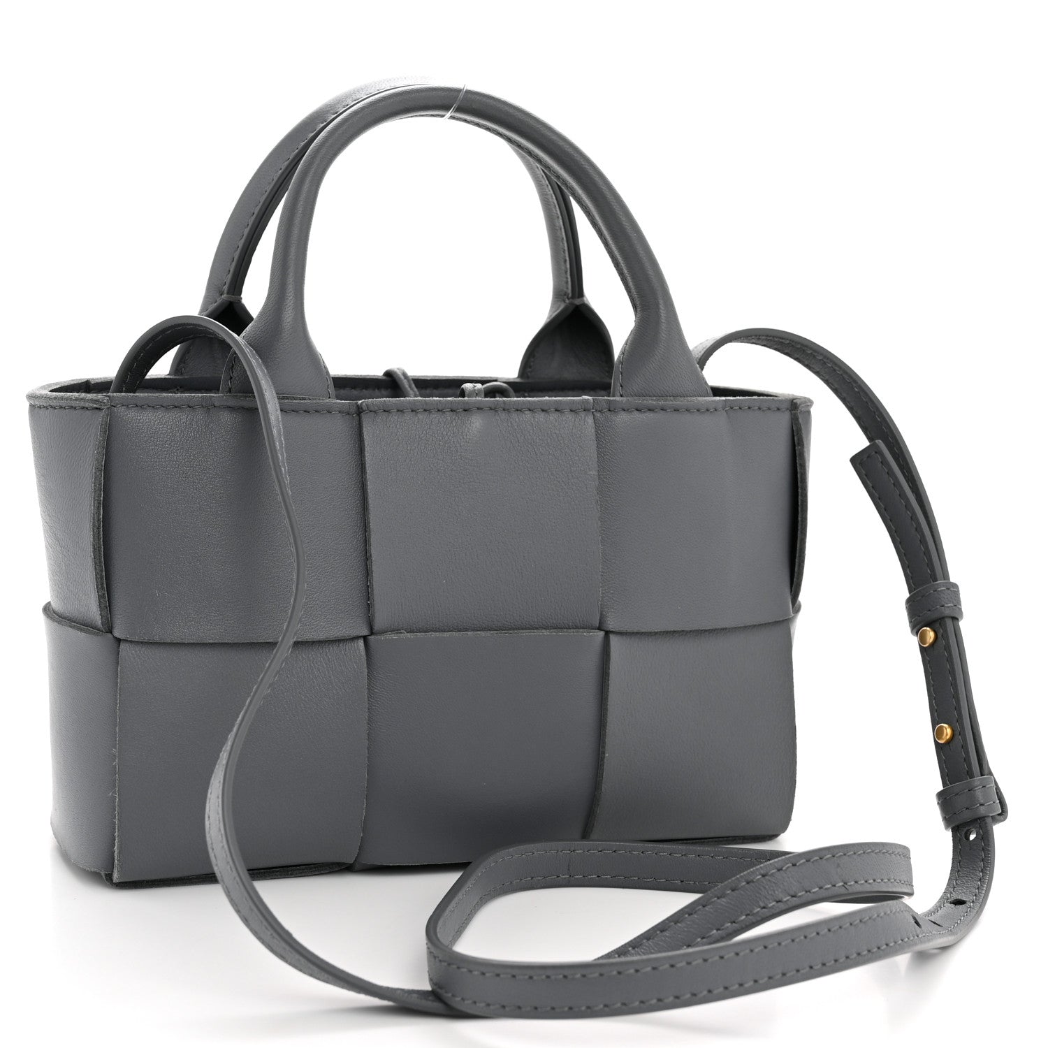Nappa Maxi Intrecciato Arco Tote Thunder Thunder
