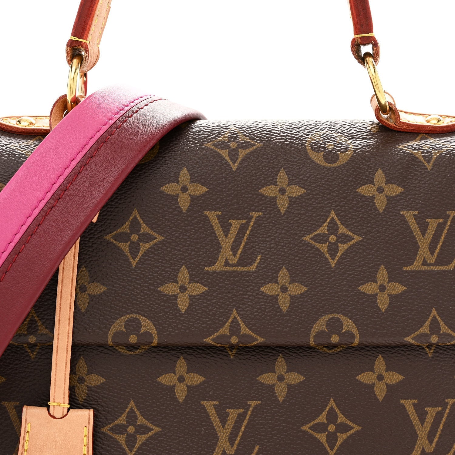 Monogram Cluny BB Bordeaux Fuchsia
