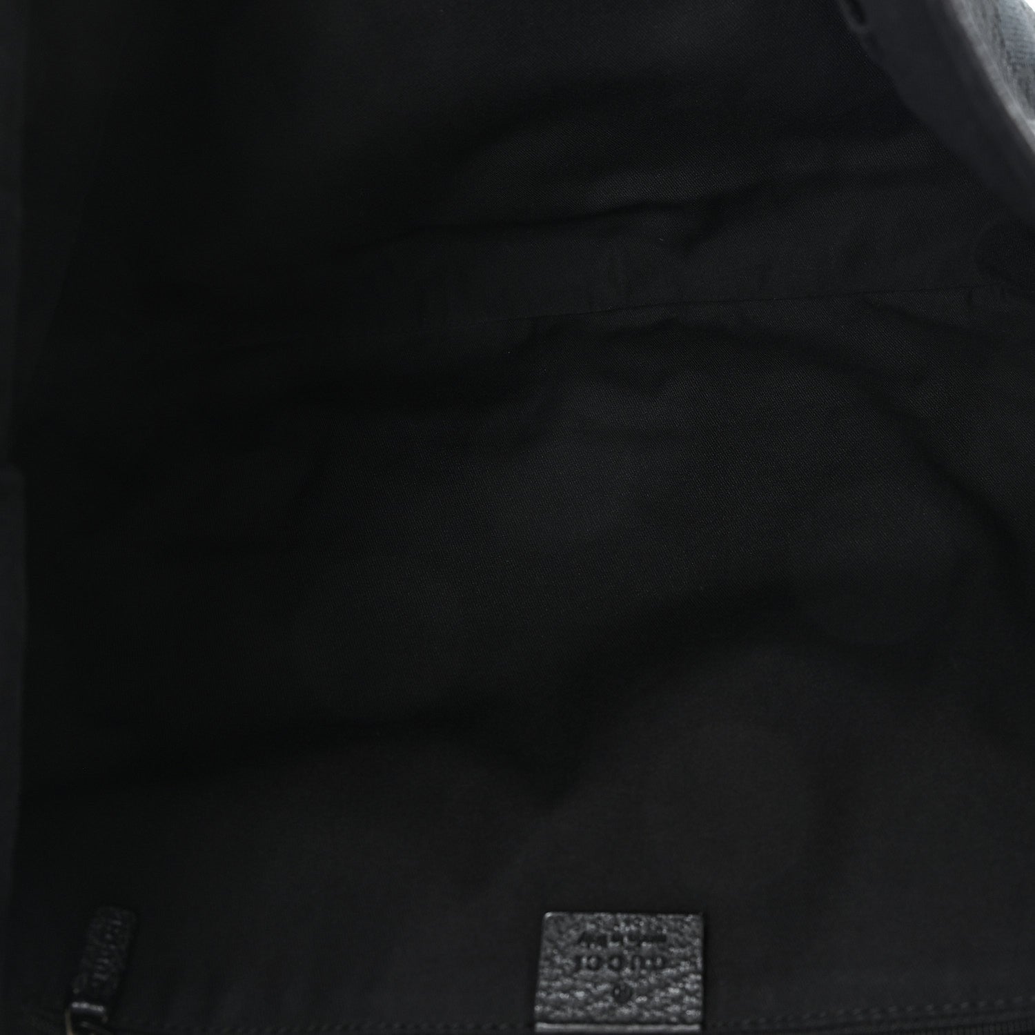 Monogram Large Abbey Tote Black