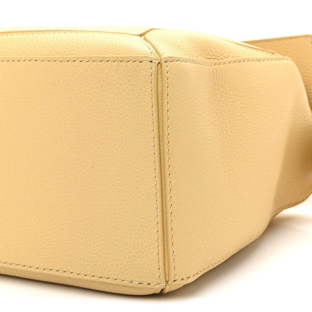 Calfskin Small Puzzle Bag Dark Butter