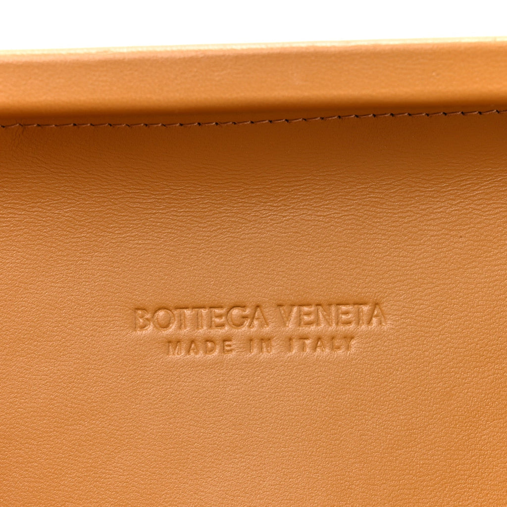 Calfskin Intrecciato Knot On Strap Camel