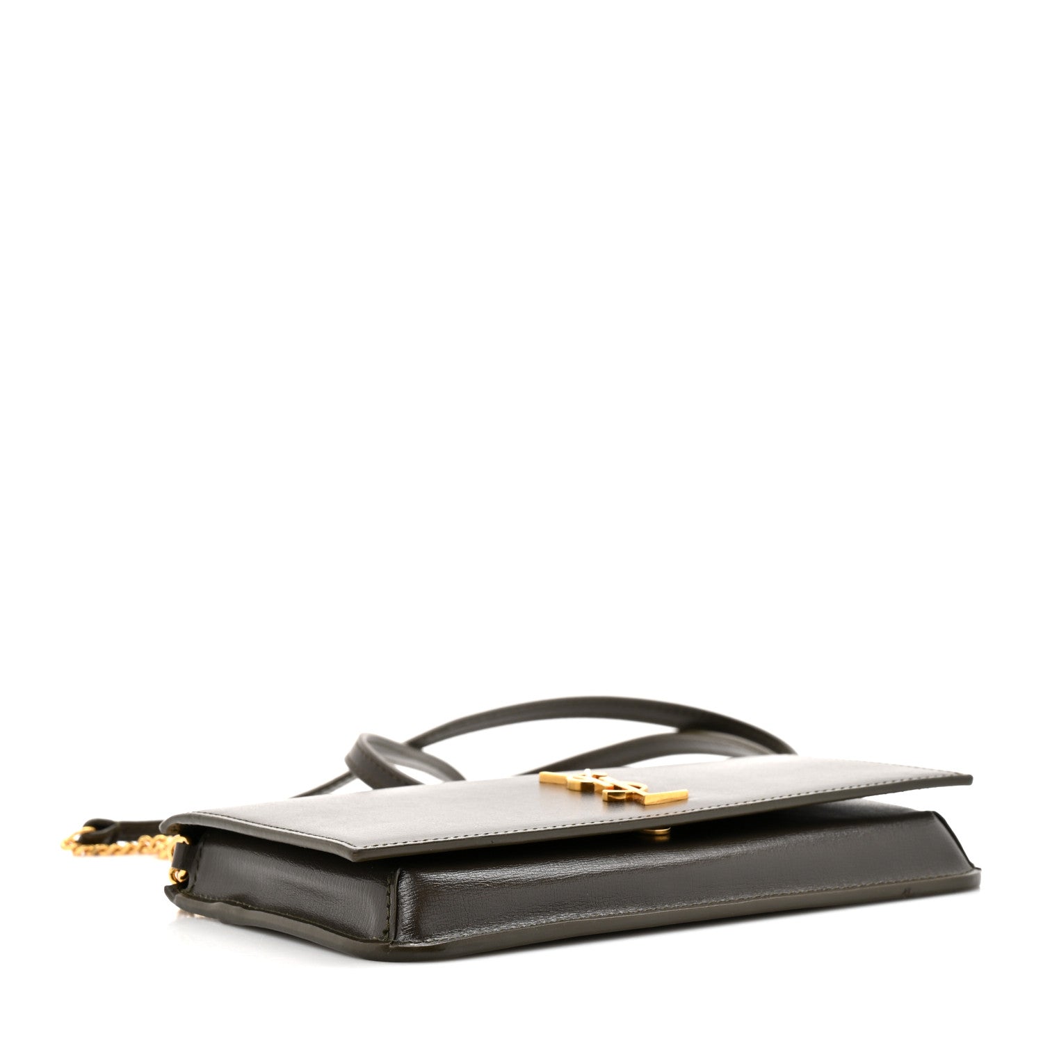 Smooth Calfskin Monogram Phone Holder Crossbody Light Musk