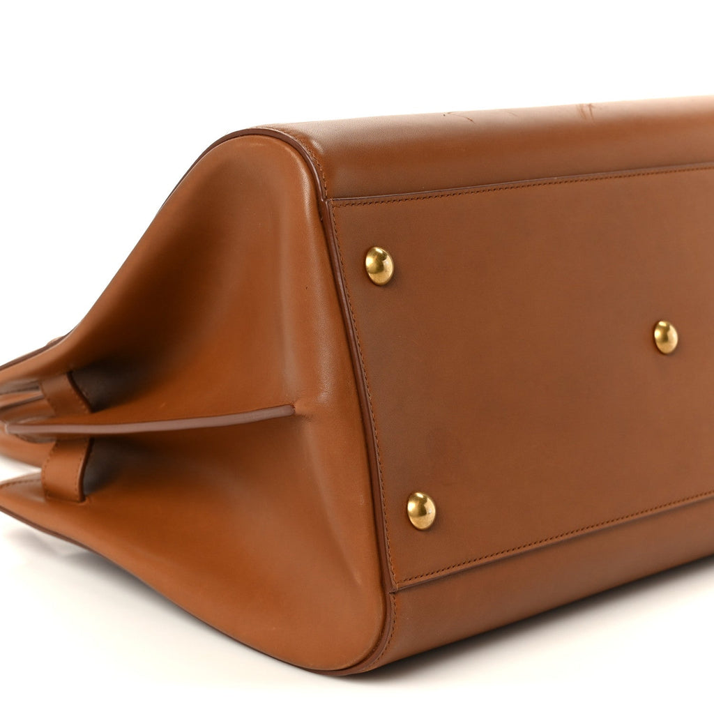 Calfskin Large Souple Sac De Jour Brick