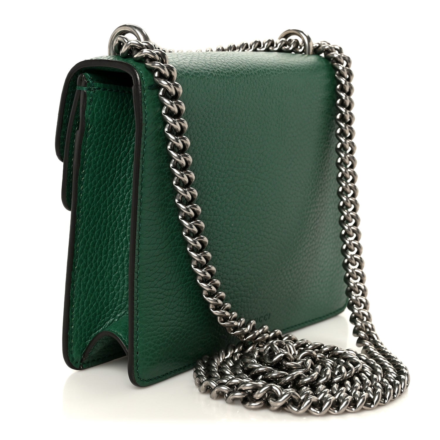 Calfskin Mini Dionysus Shoulder Bag Emerald