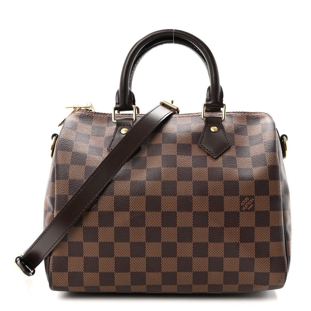 Damier Ebene Speedy Bandouliere 25